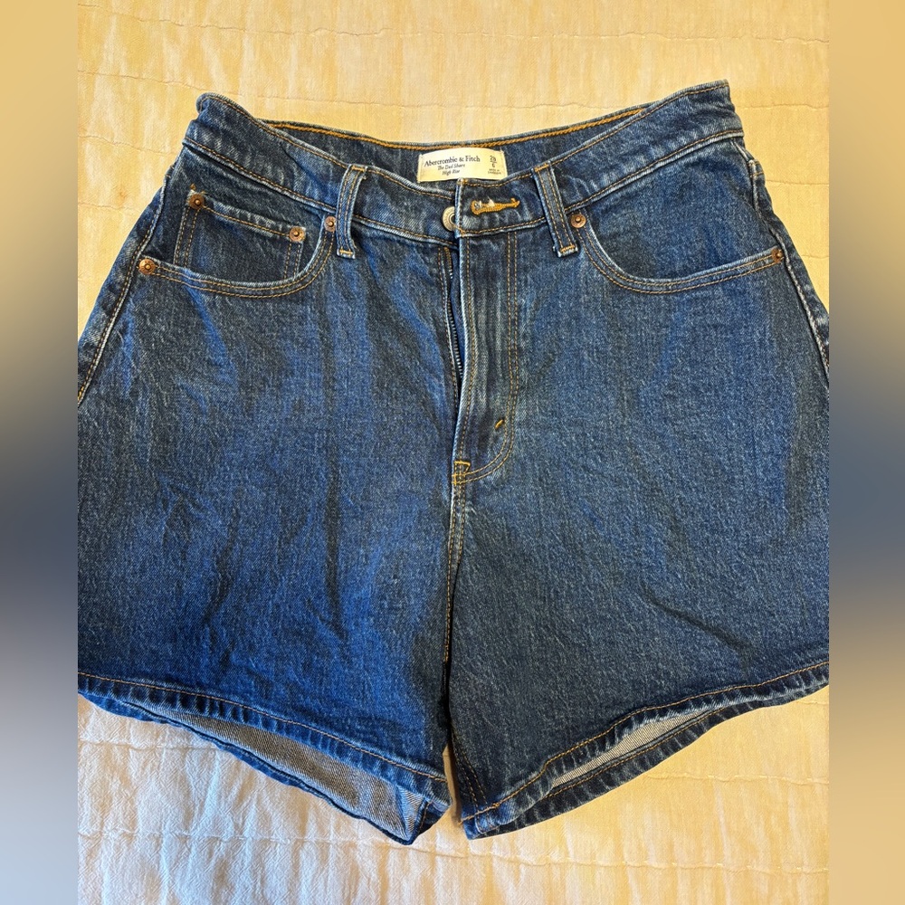 Abercrombie High-Rise Dad Short